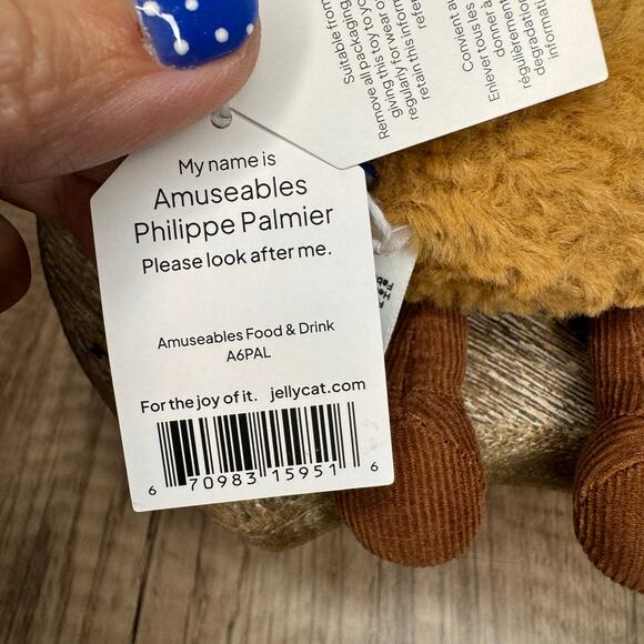 Jellycat Philippe Palmier Jellycat Amuseables NEW Jellycat Food - Picture 8 of 8